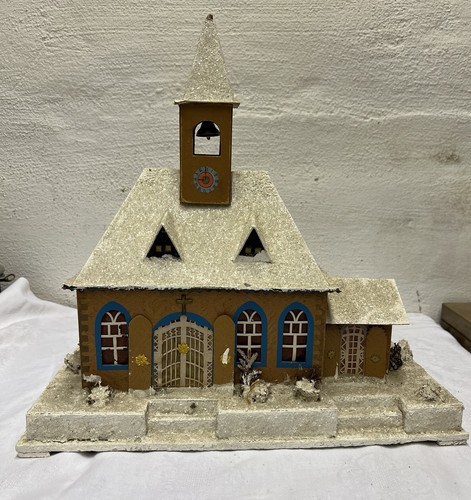 Lichterhaus aus pappe kirche - aus,
