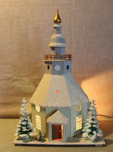 Antike seiffener kirche - seiffener,