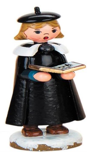 Kurrendenmädchen mit buch - kurrendenmädchen,