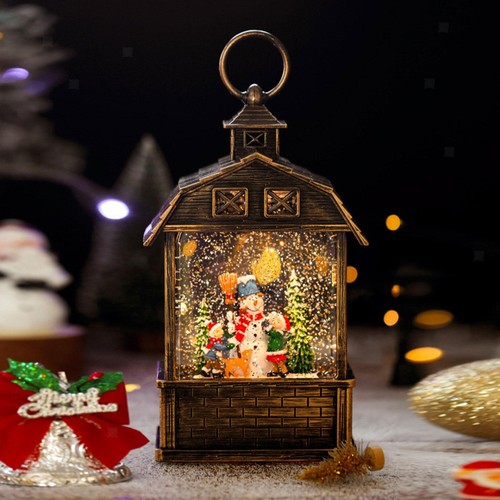Schneekugel-Lichter