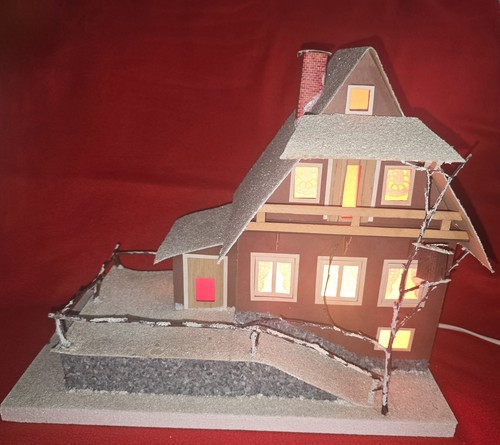 Altes lichterhaus mit - lichterhaus,