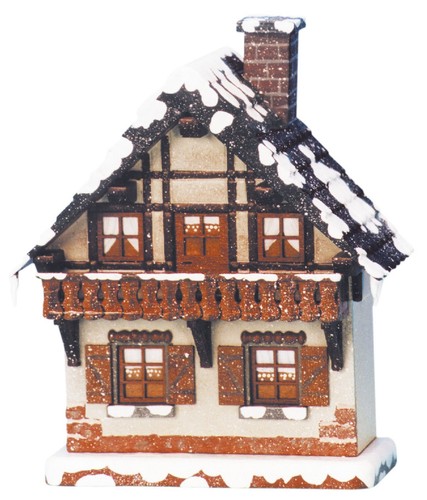 Winterhaus mit balkon - mit,